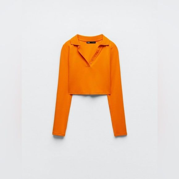 NWT ZARA RIBBED POLO - Picture 8 of 9